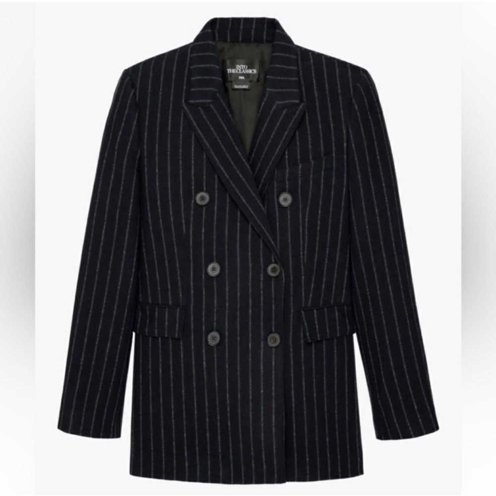 Zara Limited Edition Wool Blend Blazer, Size M